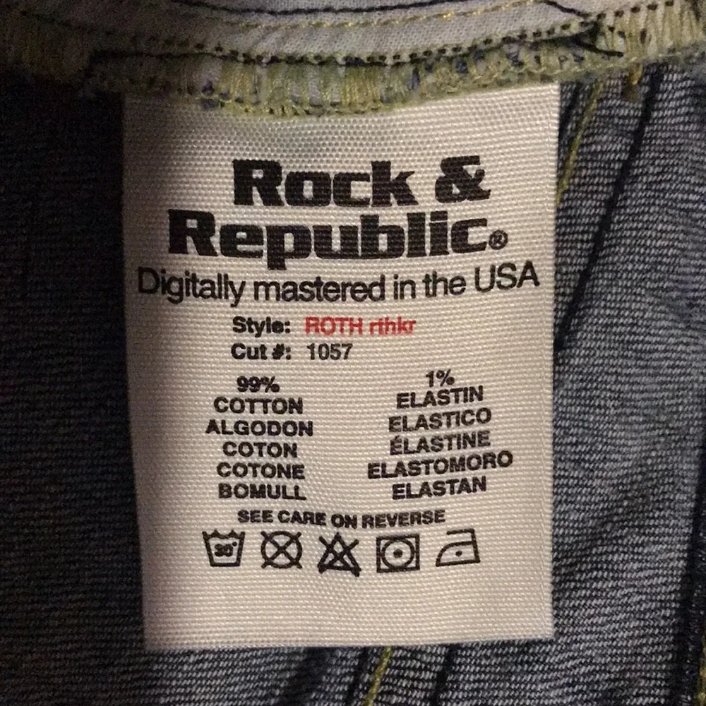 Women’s Rock & Republic Flared ROTH rthkr Jeans (Cut 1057) - Picture 4 of 4
